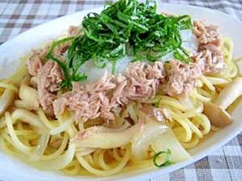 大根おろしでさっぱり！ツナパスタ